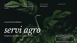 Servicios agricolas