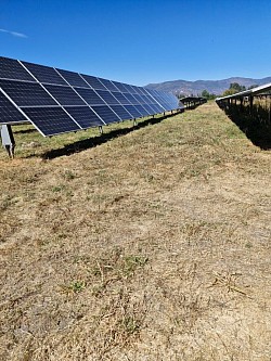 Mantención de paneles solares